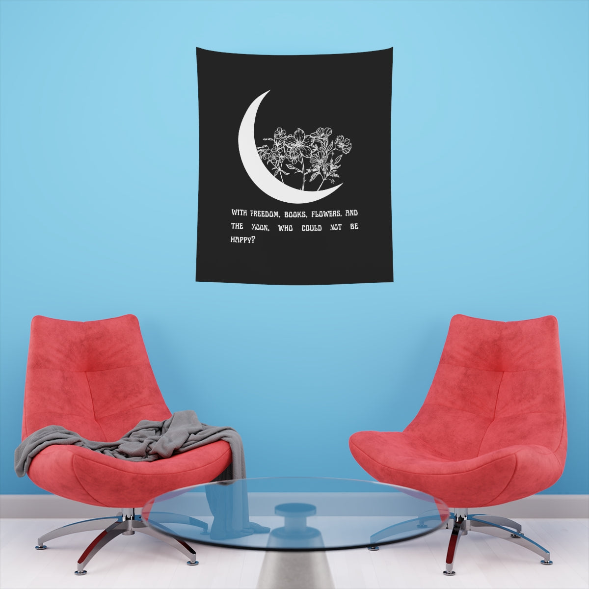 Oscar Wilde Bookish Wall Tapestry