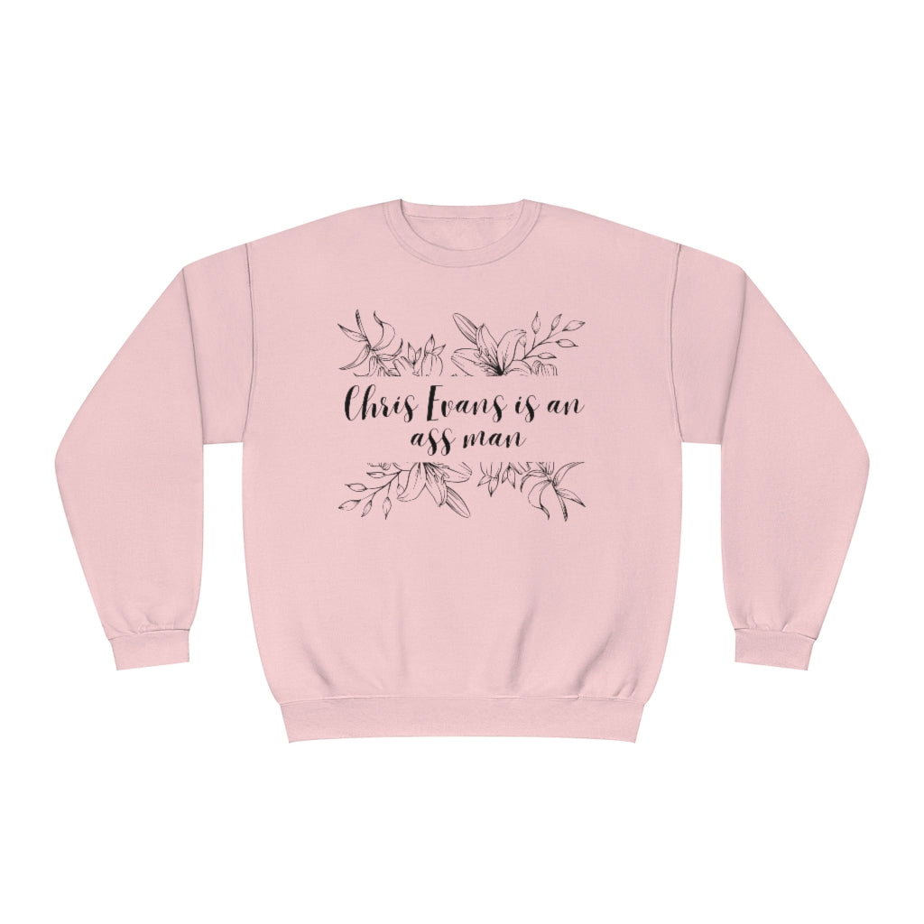 Chris Evans Ass Man Crewneck Sweatshirt