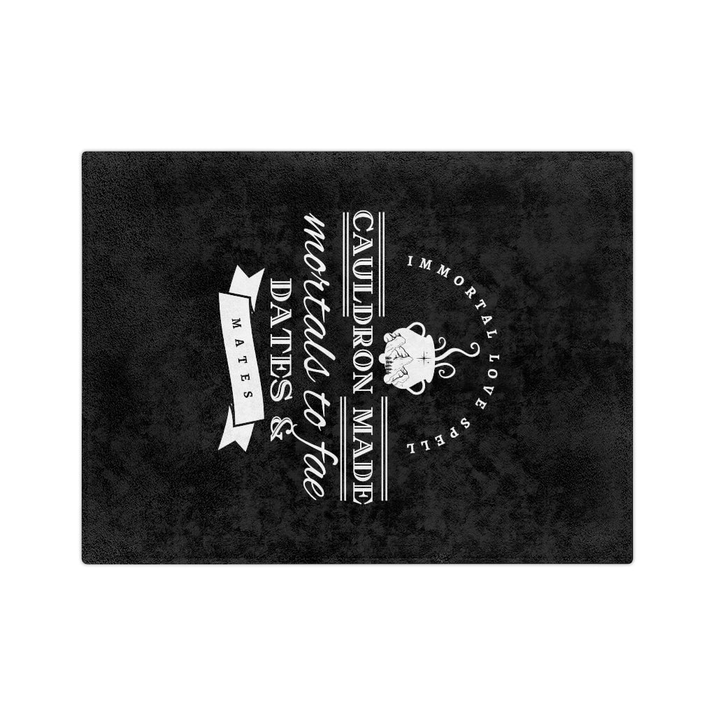 Cauldron Minky Blanket