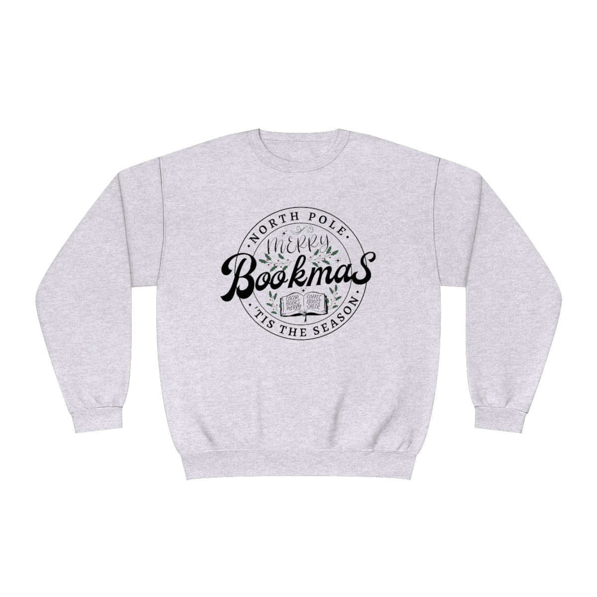 Merry Bookmas Crewneck Sweatshirt