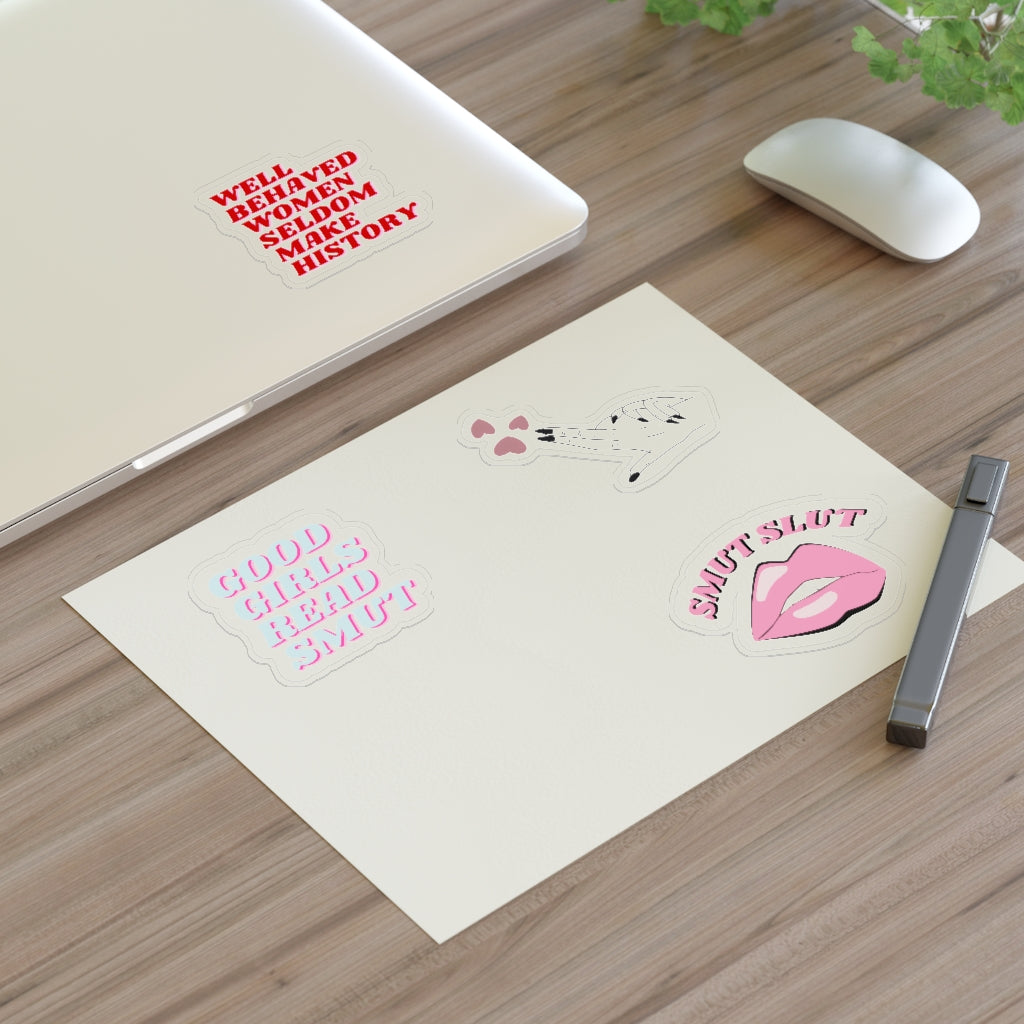 Smutty Books Sticker Sheets