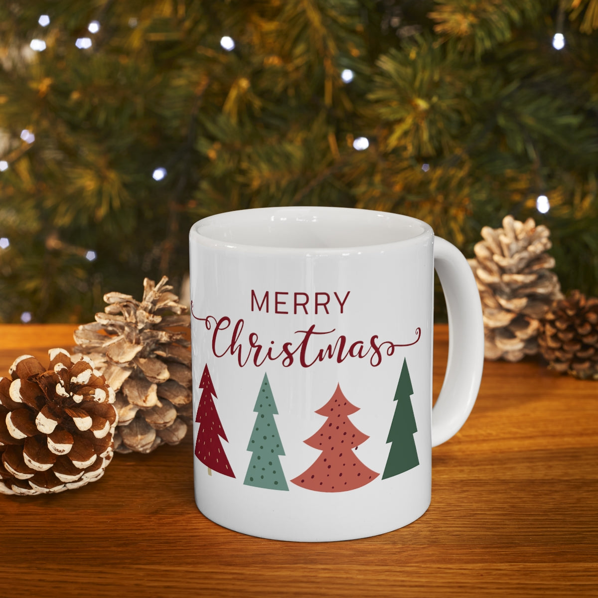 Merry Christmas Ceramic Mug 11oz