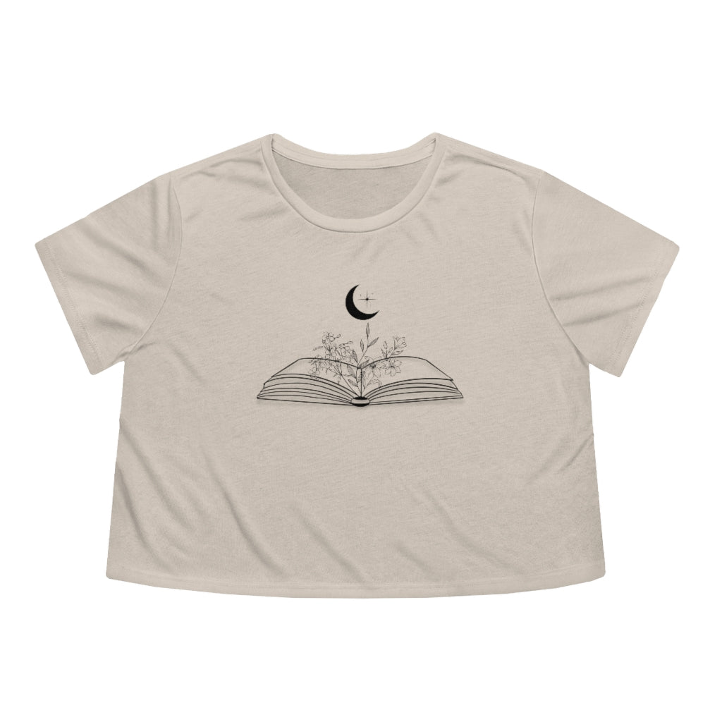 Book Magic Cropped Tee