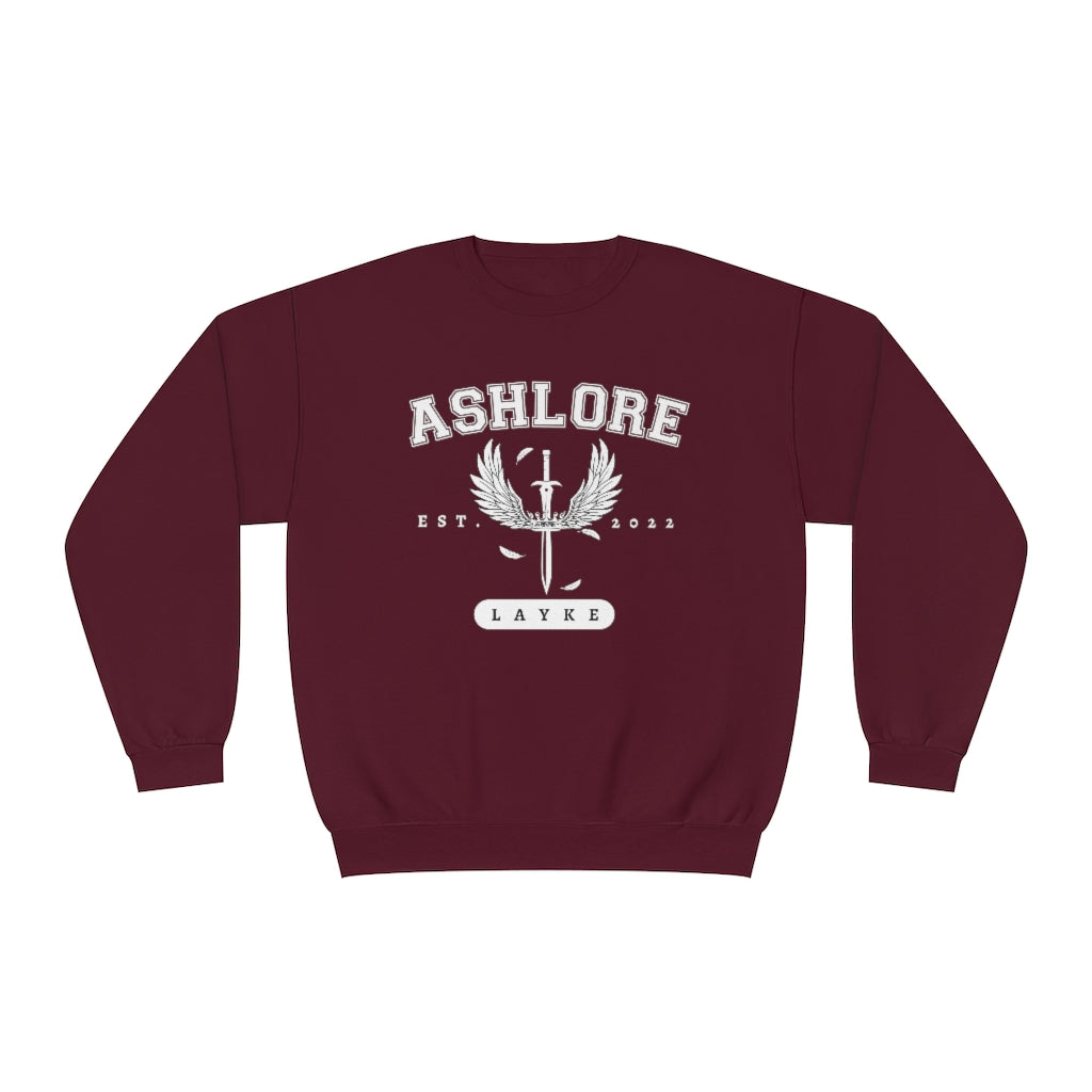 Ashlore *CROWN of BLOOD & WINGS* Crewneck Sweatshirt