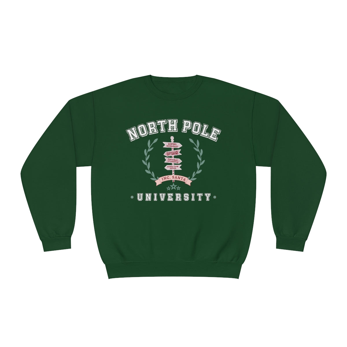 North Pole University Crewneck Sweatshirt