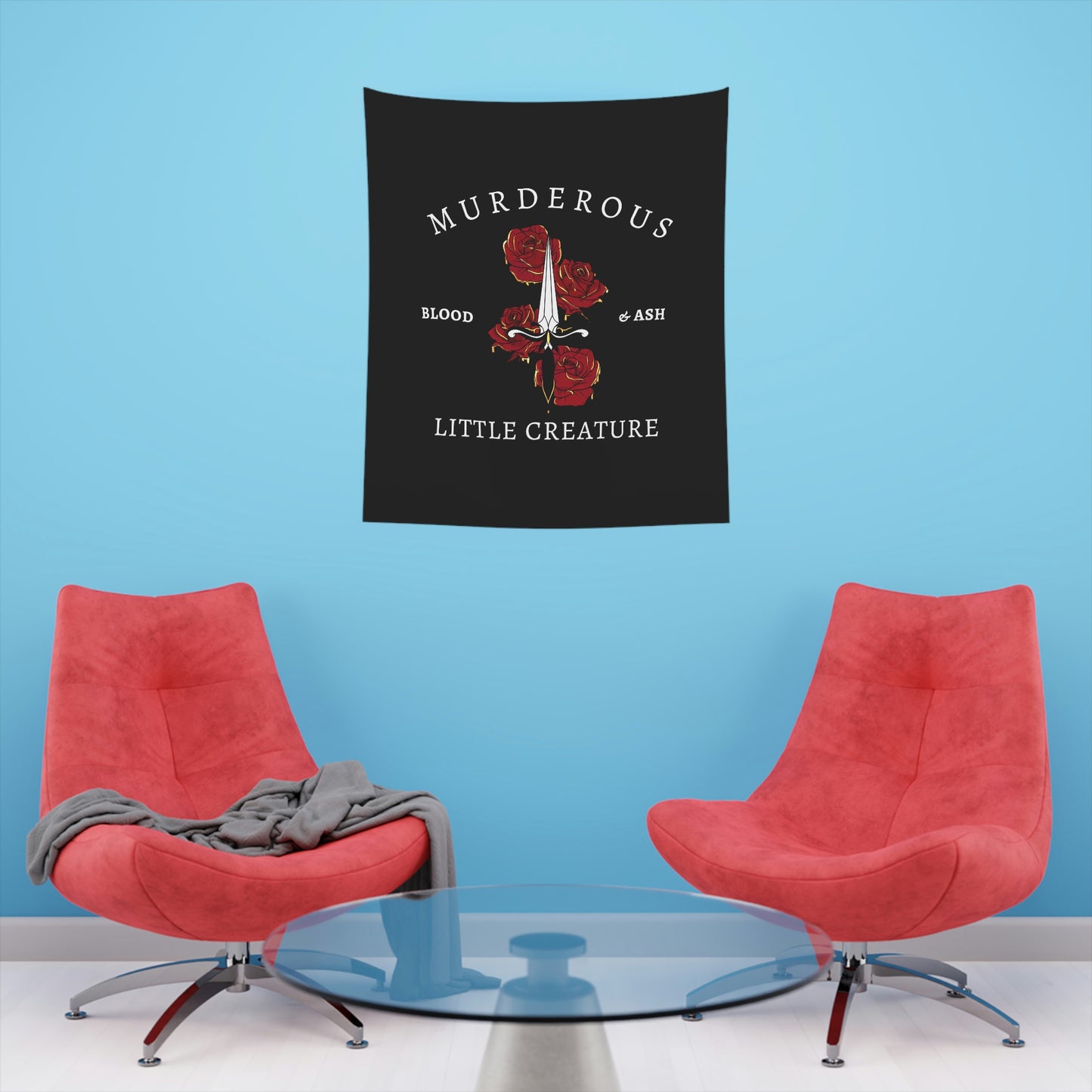 Murderous Creature Wall Tapestry