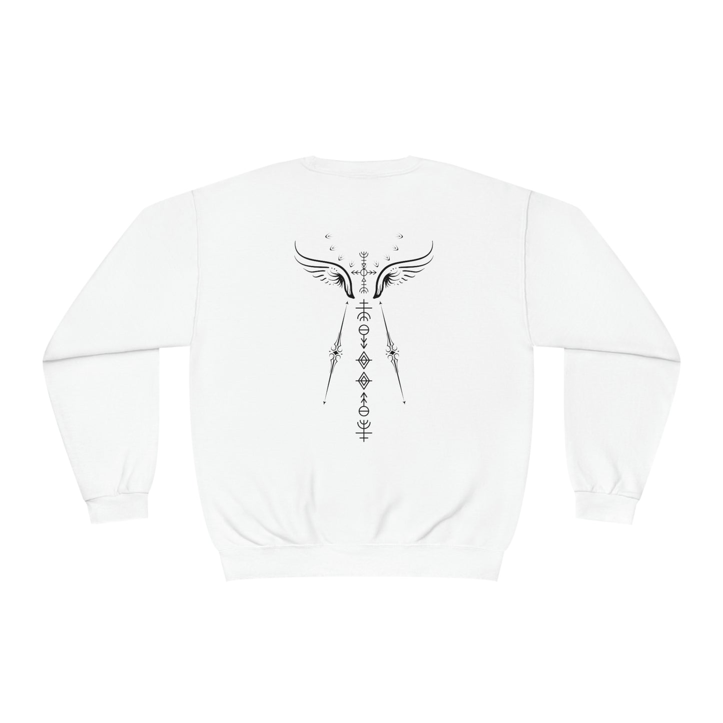 Aelin Back Tattoo Crewneck Sweatshirt