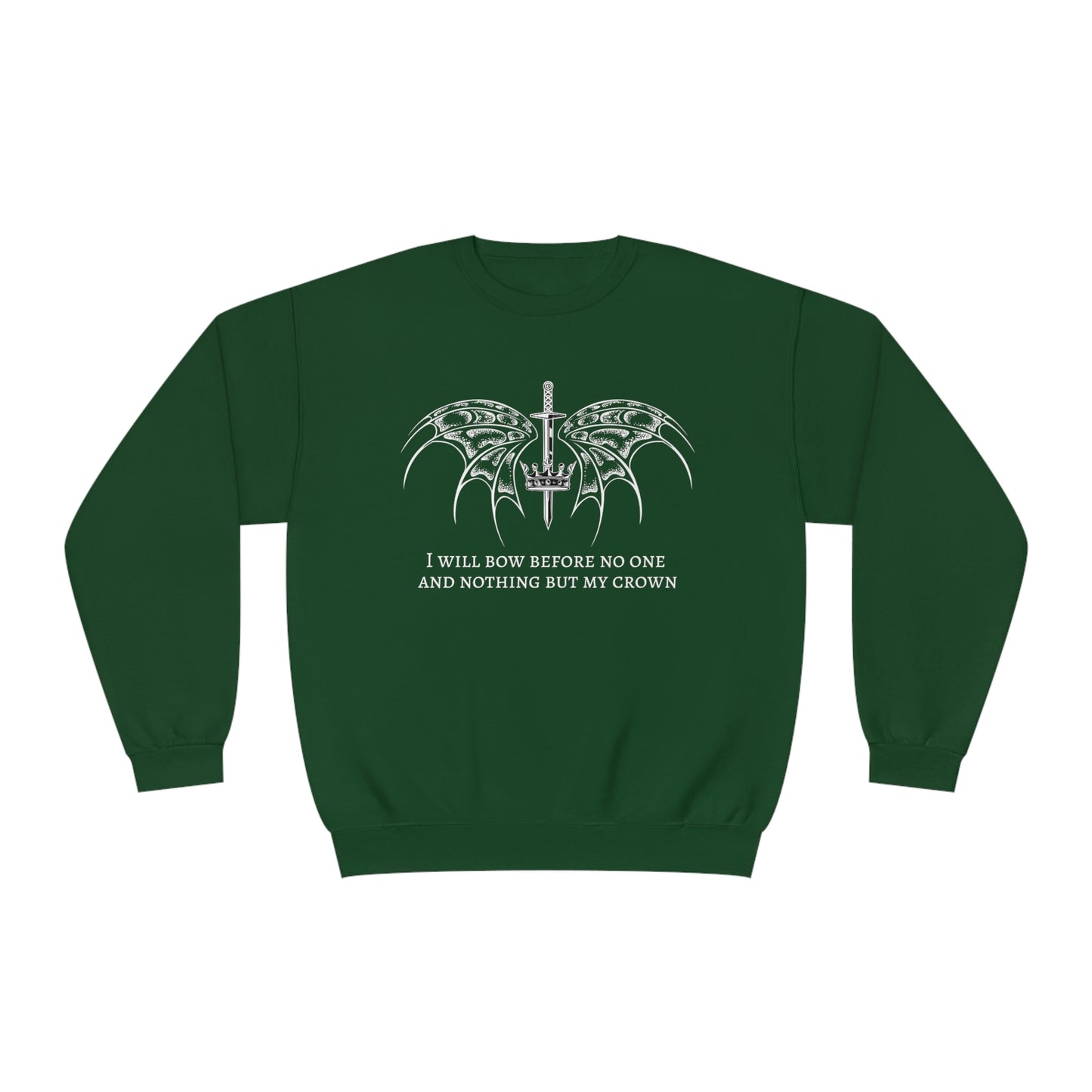 Bow to no one Crewneck Sweatshirt