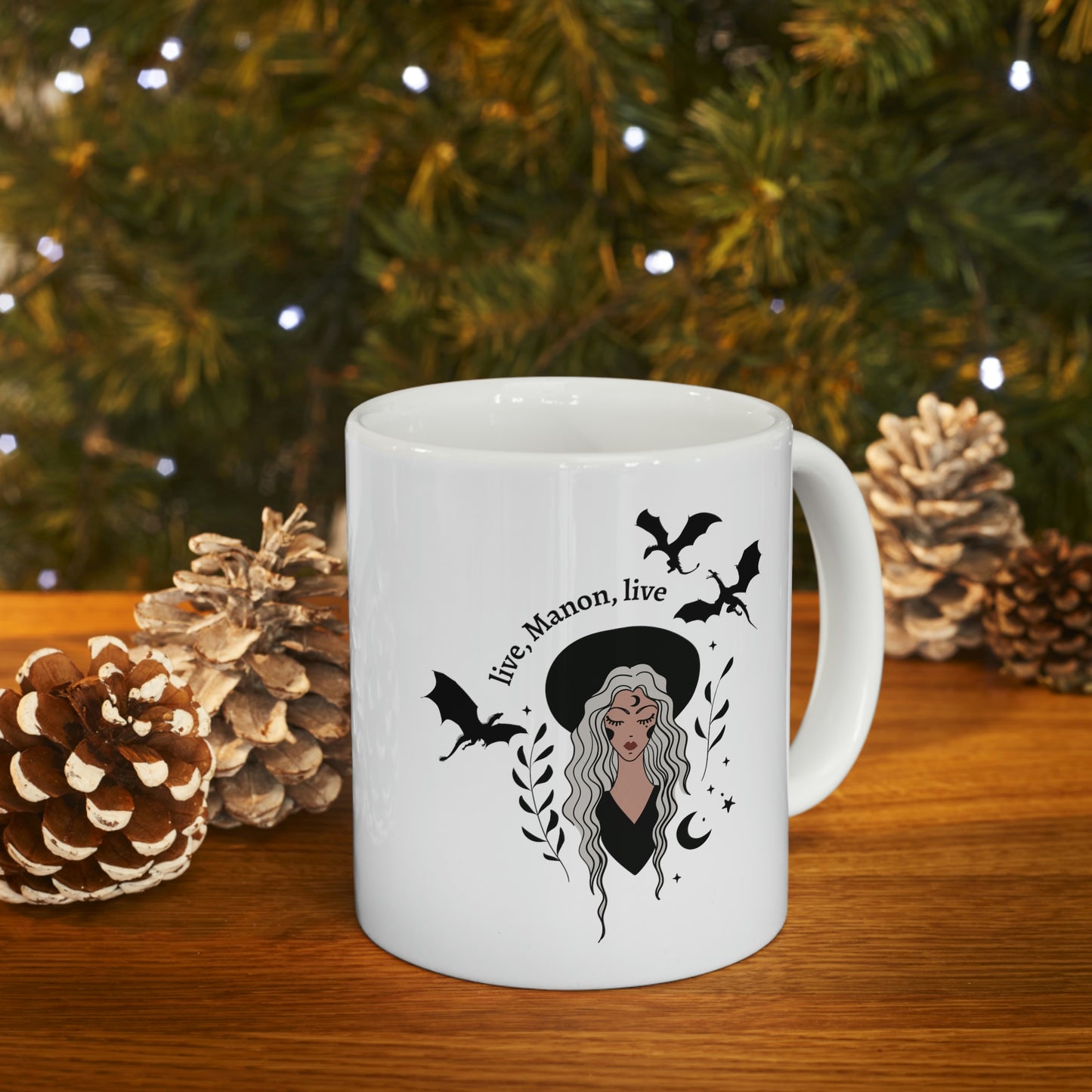 Live, Manon, Live Ceramic Mug 11oz