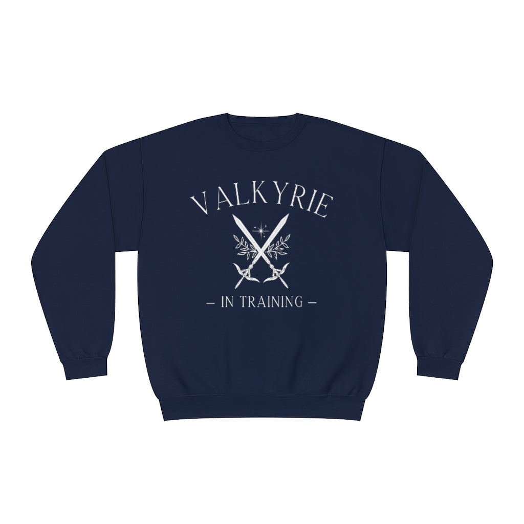 Valkyrie in Training Crewneck Sweatshirt