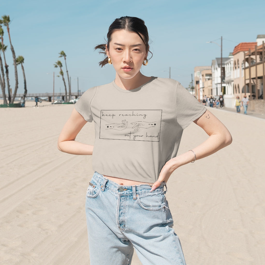 ACOSF Reaching out your hand Cropped Tee
