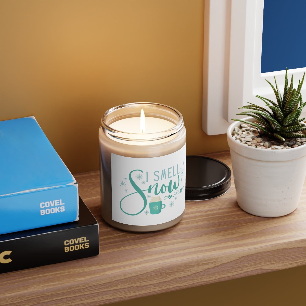 I Smell Snow Scented Candle, 9oz
