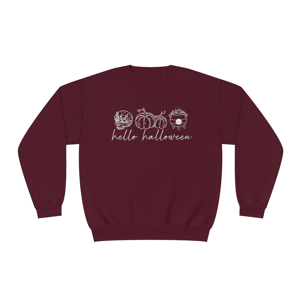 Hello Halloween Crewneck Sweatshirt