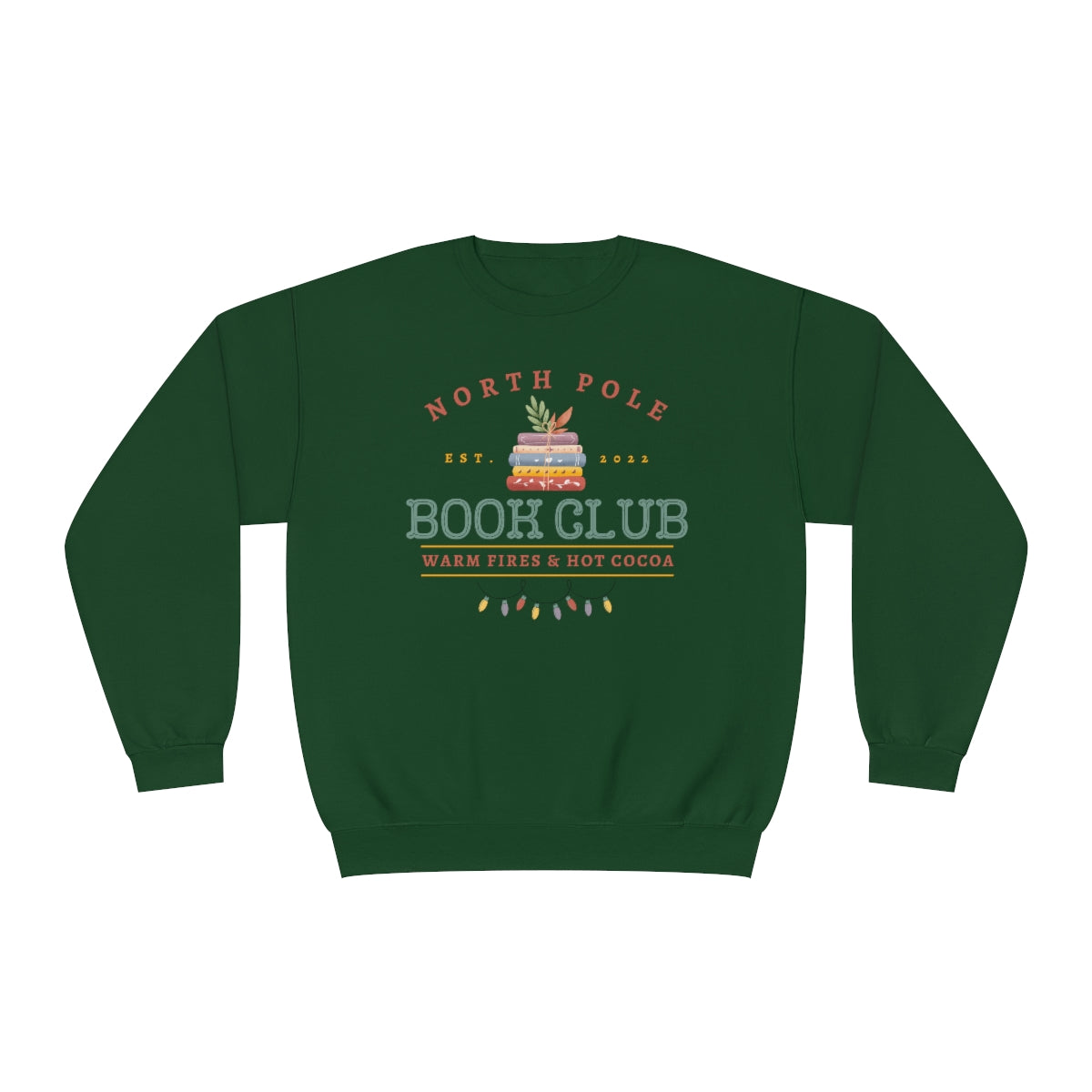 Color North Pole Book Club Crewneck Sweatshirt