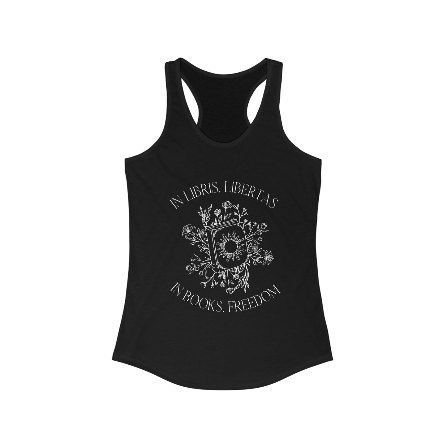 In Books, Freedom Racerback Tank