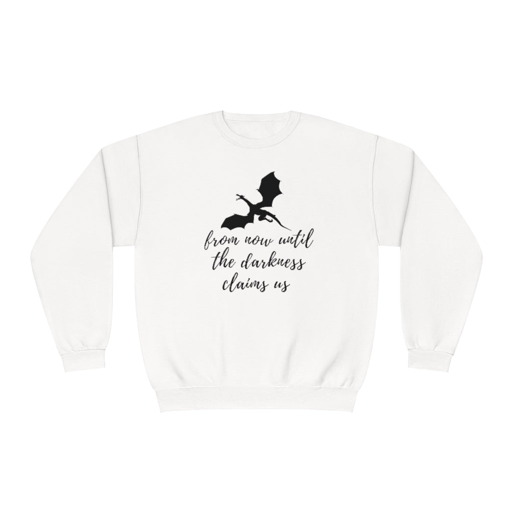 The Thirteen Darkness Claims Us Throne of Glass Crewneck Sweatshirt