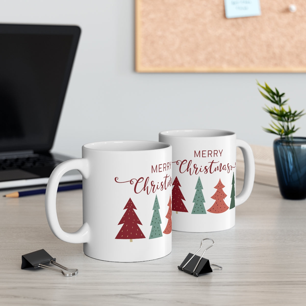 Merry Christmas Ceramic Mug 11oz