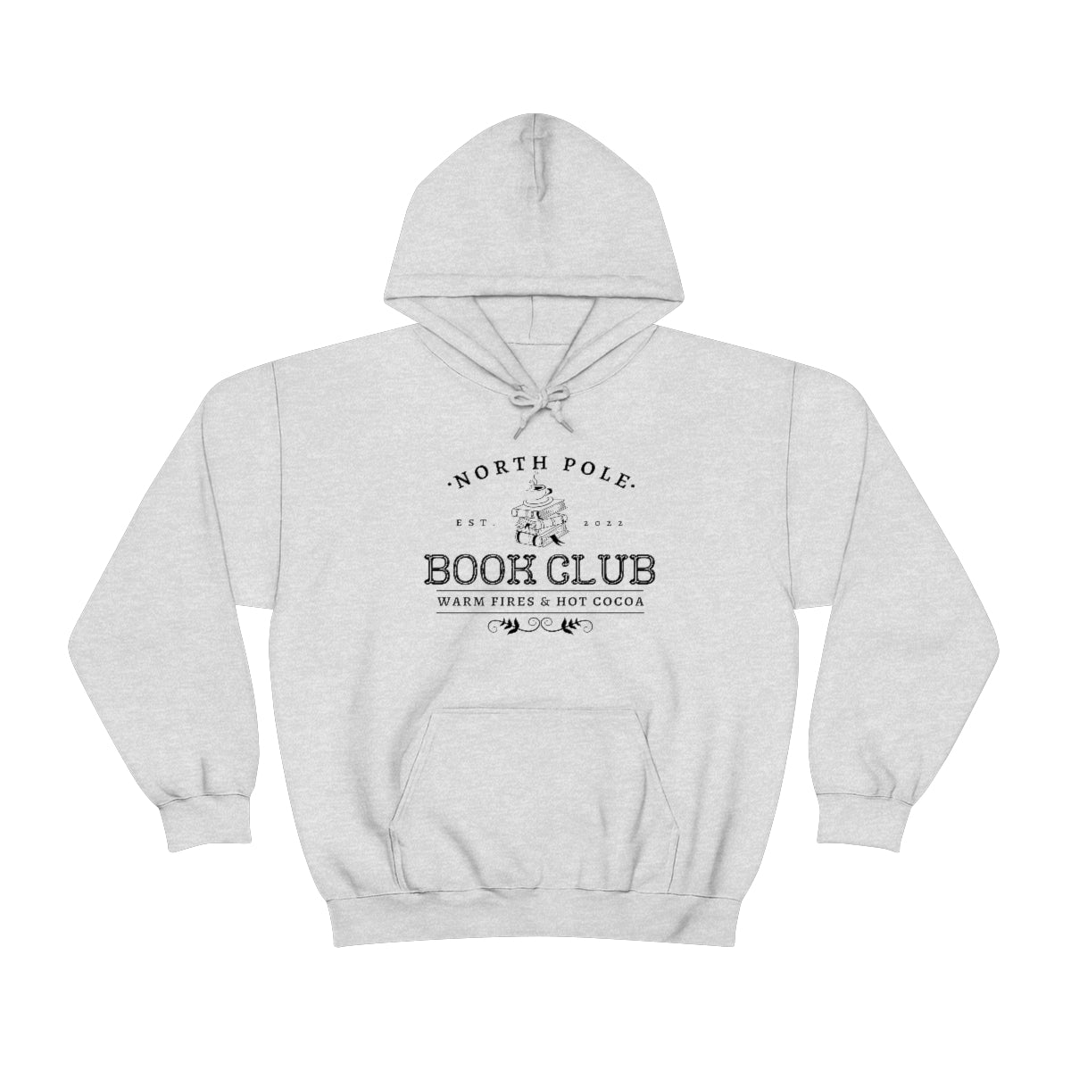 North Pole Book Club Hooded Sweatshirt