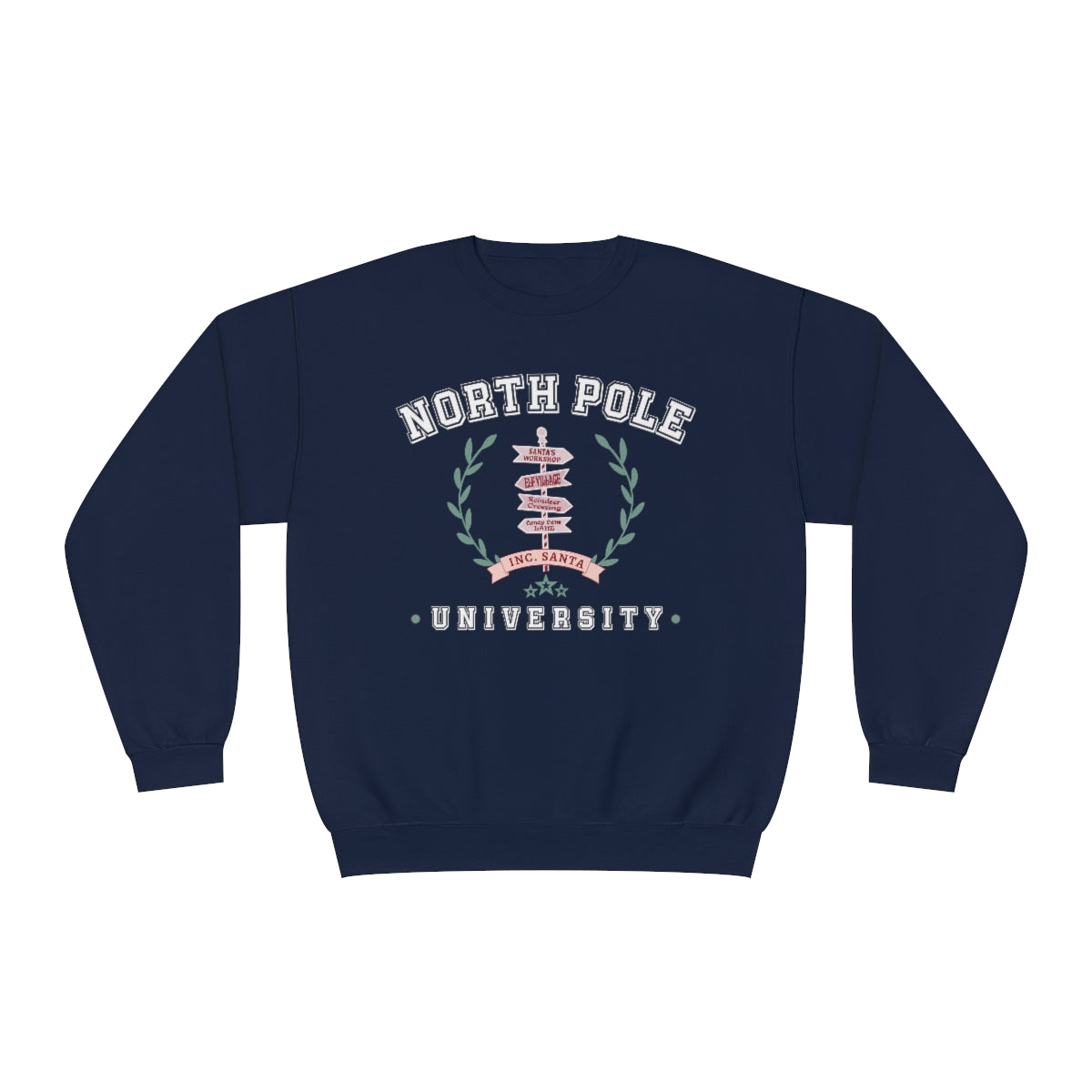 North Pole University Crewneck Sweatshirt