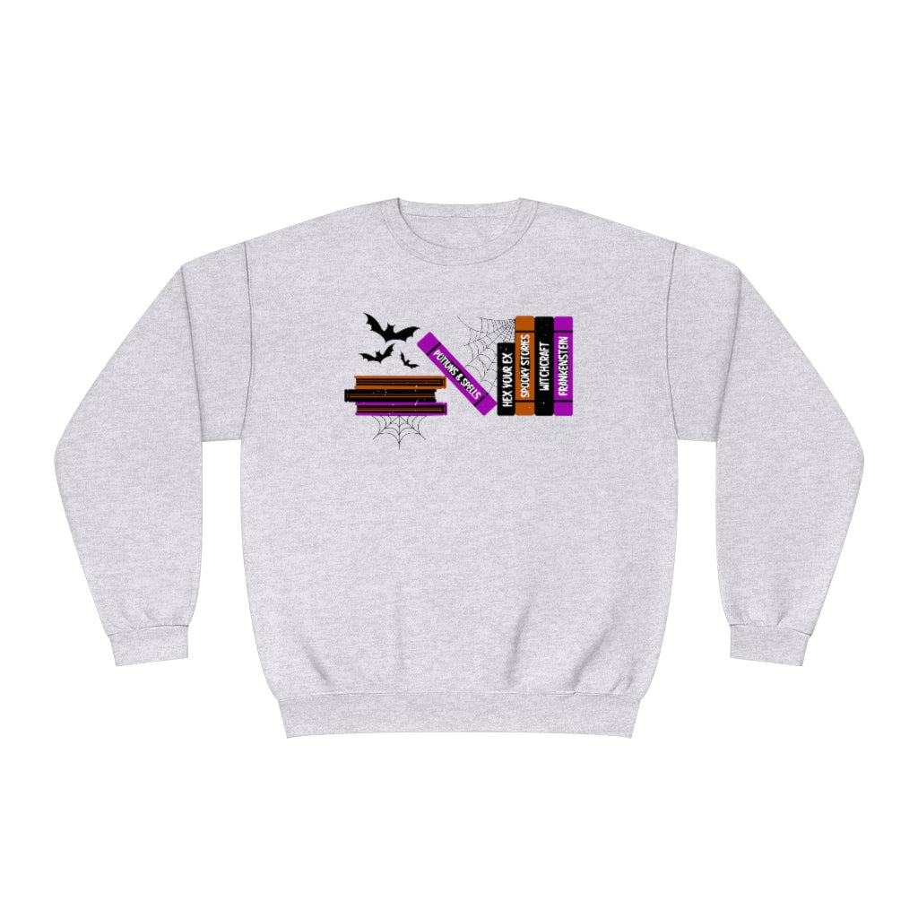 Spooky Books Crewneck Sweatshirt
