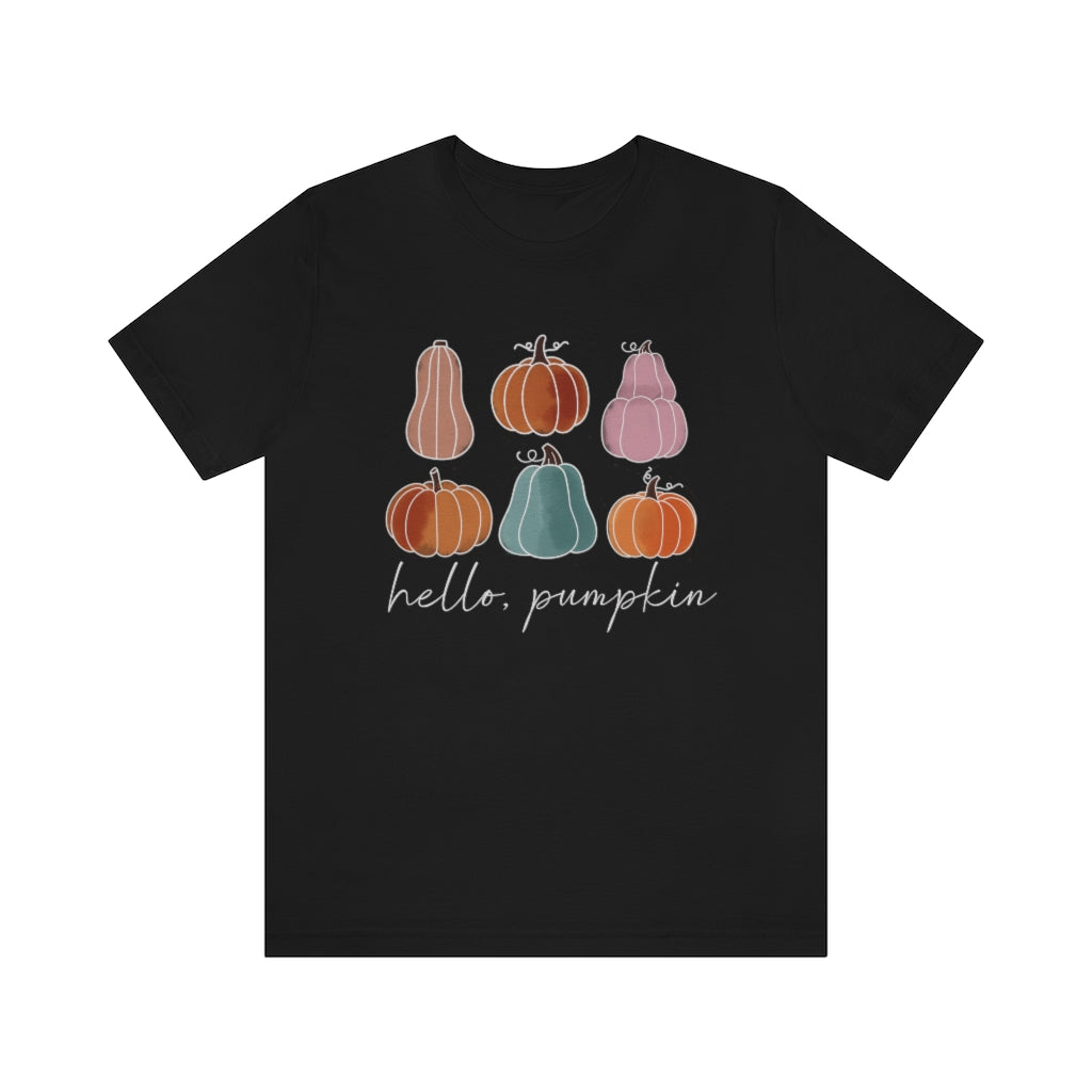 Hello Pumpkin Short Sleeve Tee