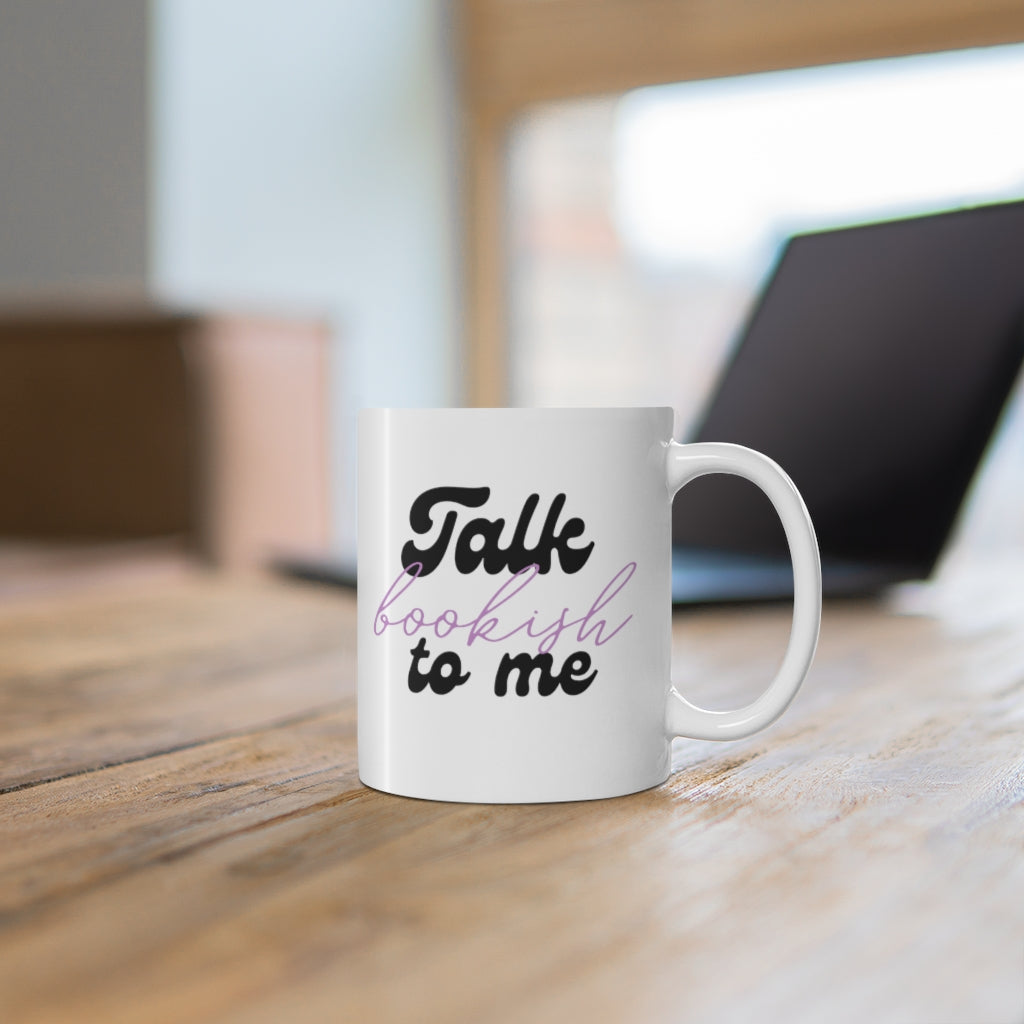 Talk Bookish Ceramic Mug 11oz