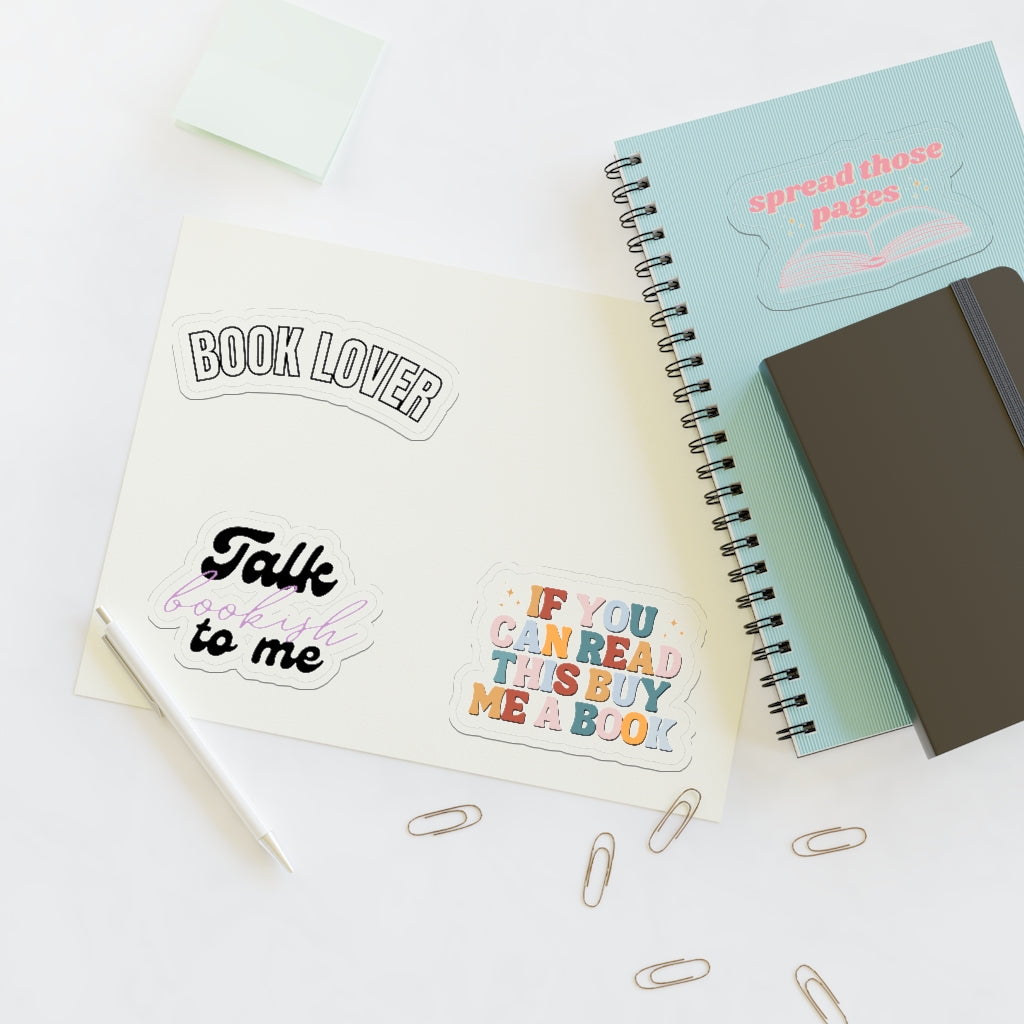 Book Collection Sticker Sheets