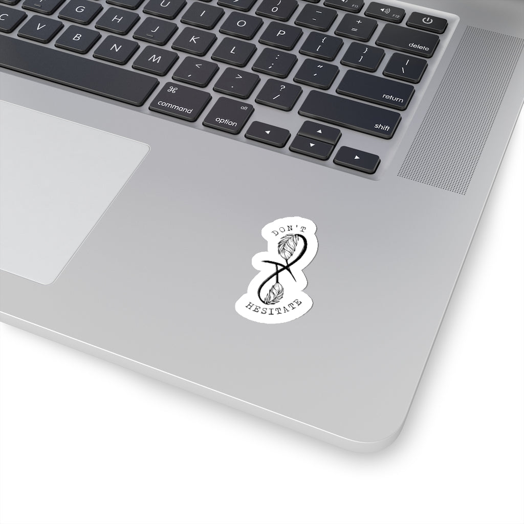 Don't Hesitate Bonding Scrypt Crown of Blood & Wings Stickers