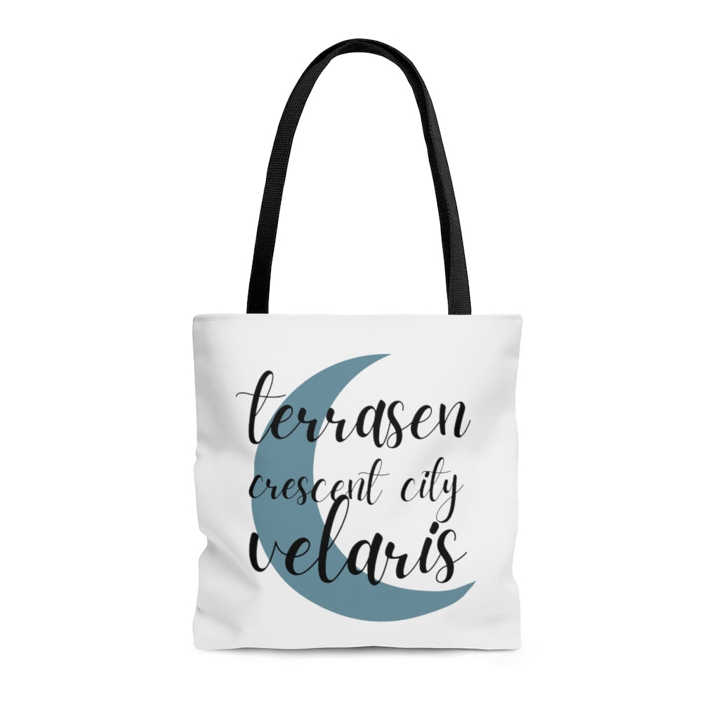 Velaris, Terrasen & Crescent City Tote Bag