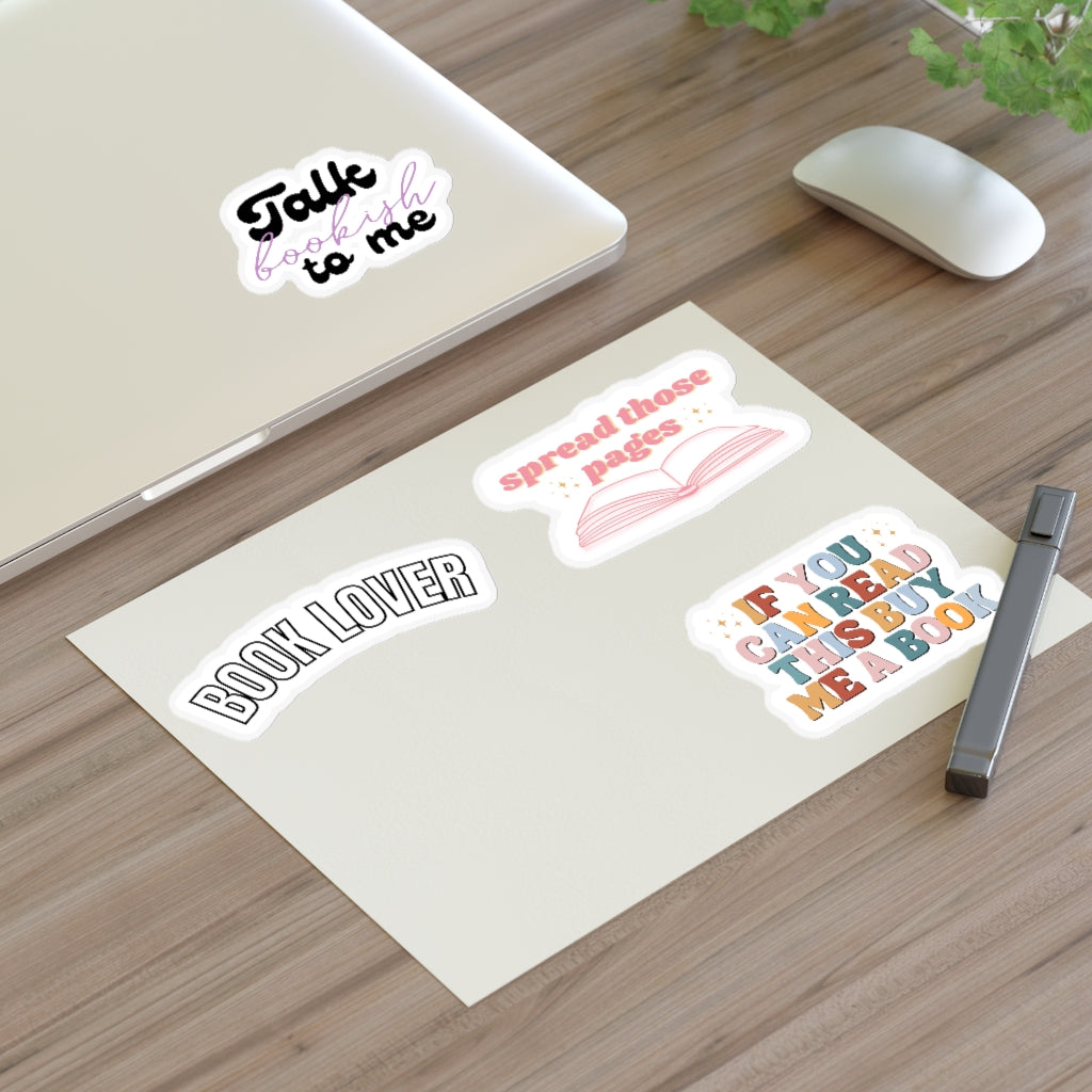 Book Collection Sticker Sheets
