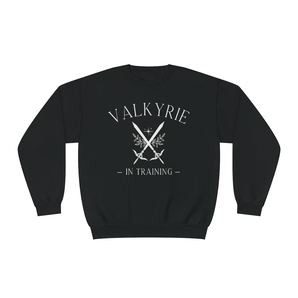 Valkyrie in Training Crewneck Sweatshirt