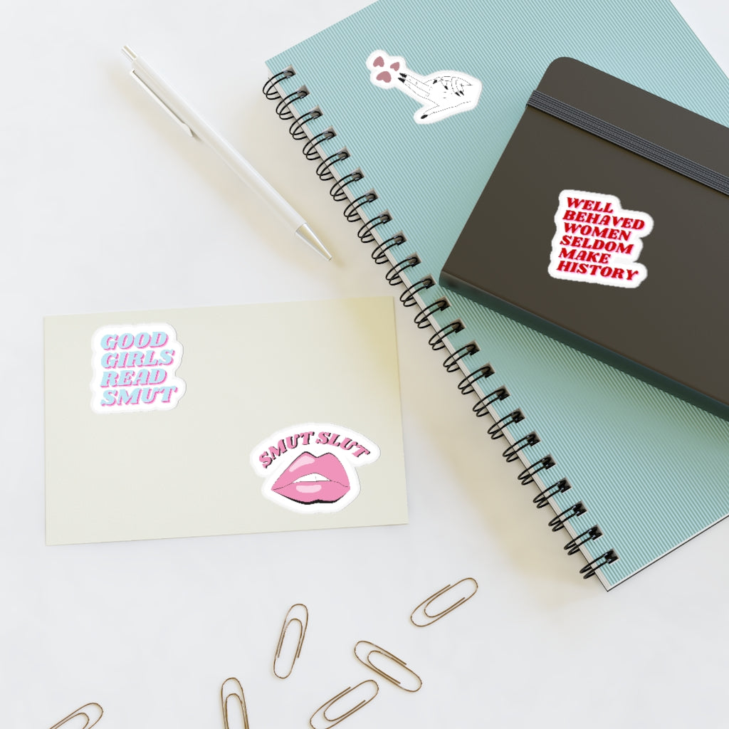 Smutty Books Sticker Sheets