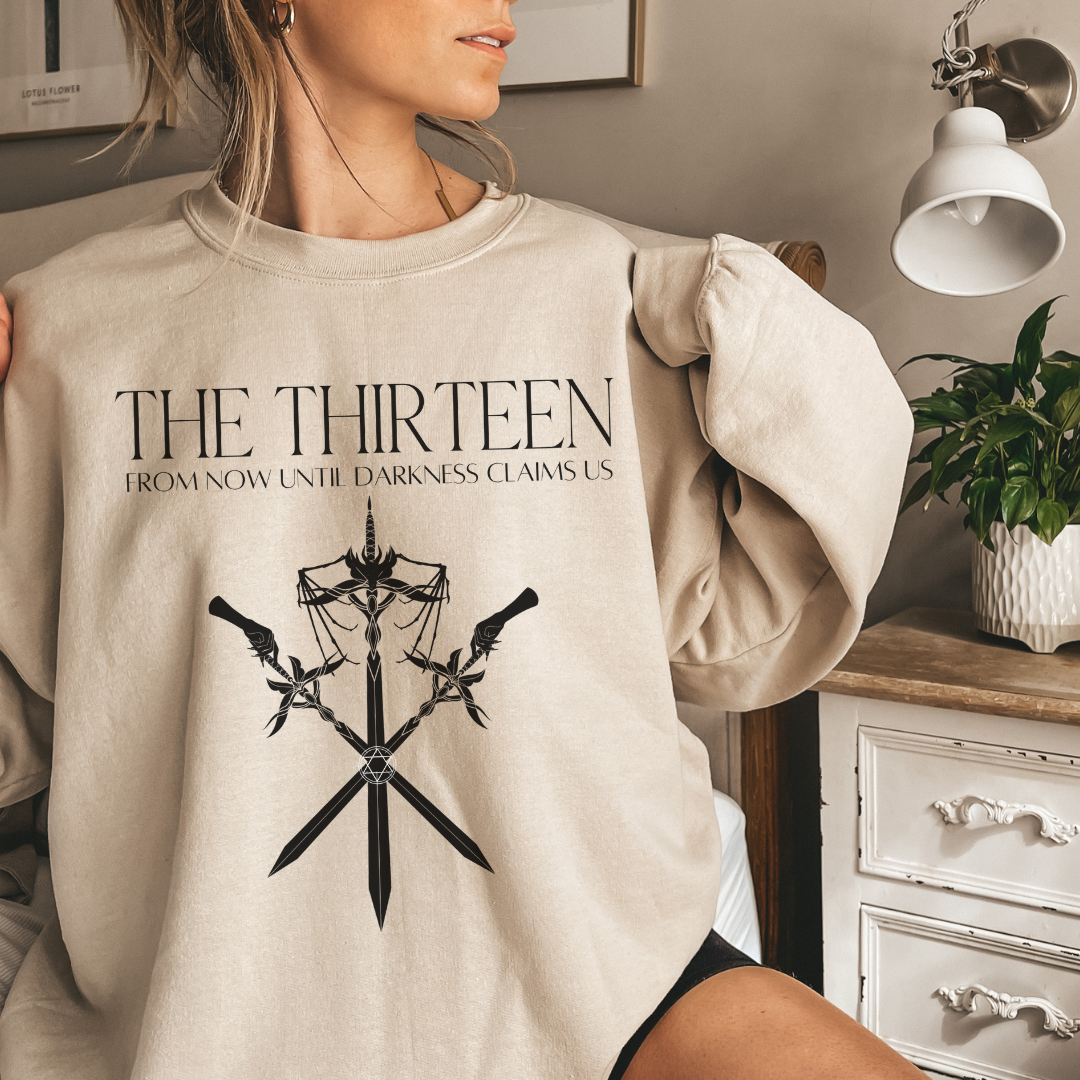 The Thirteen Throne of Glass Crewneck Sweatshirt