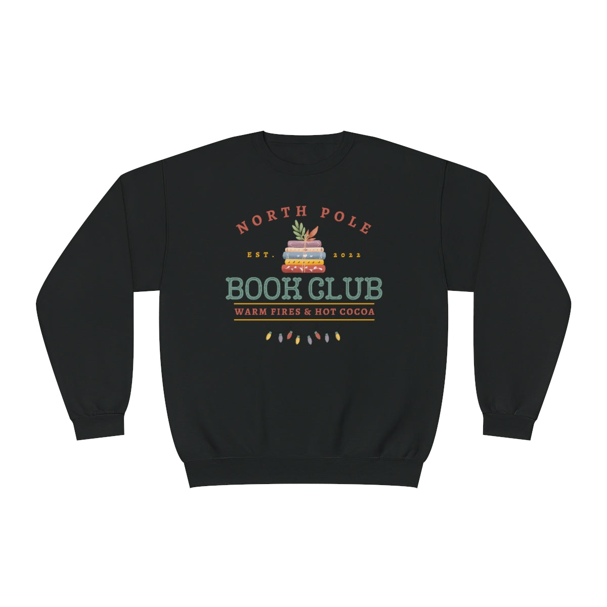 Color North Pole Book Club Crewneck Sweatshirt