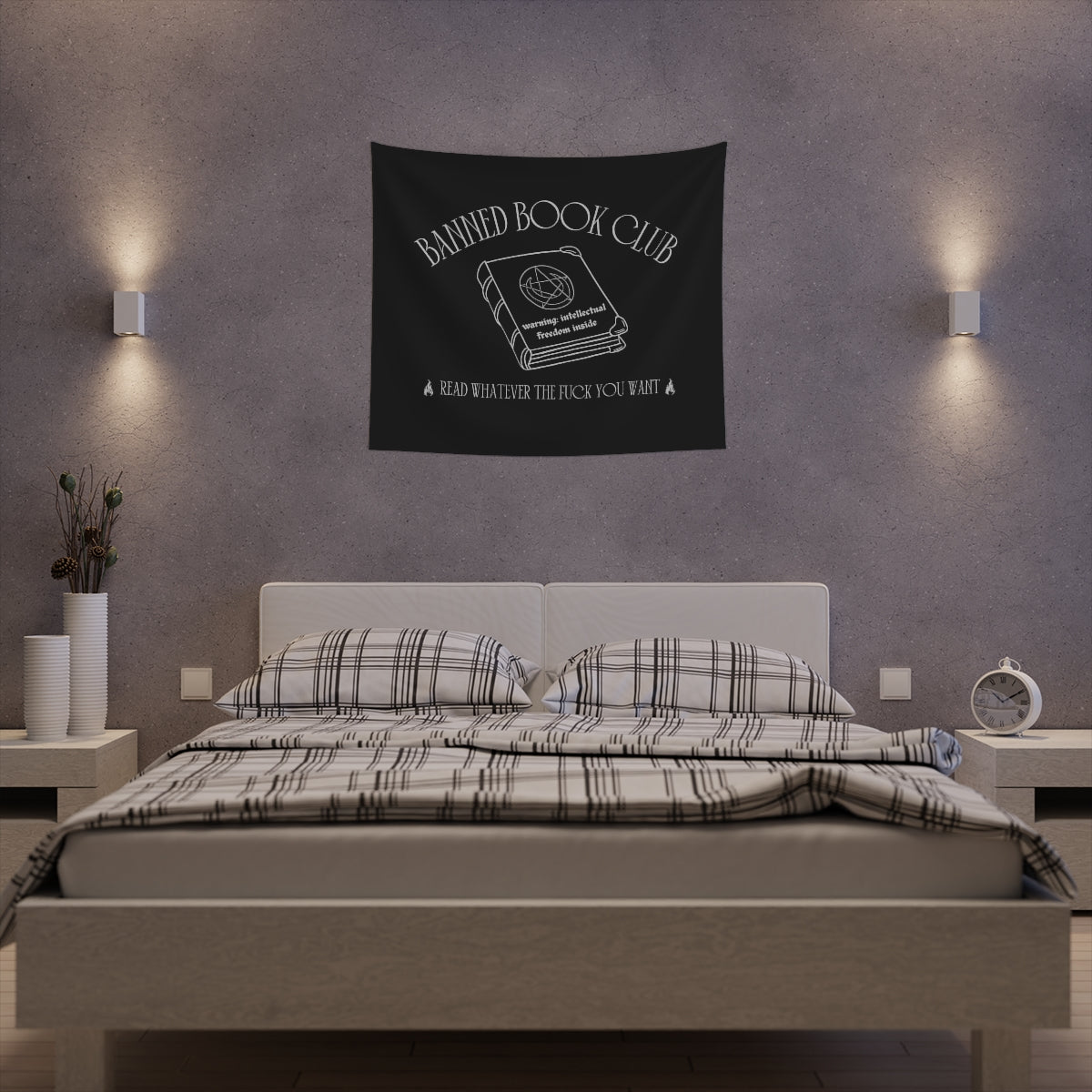 Banned Book Club Wall Tapestry