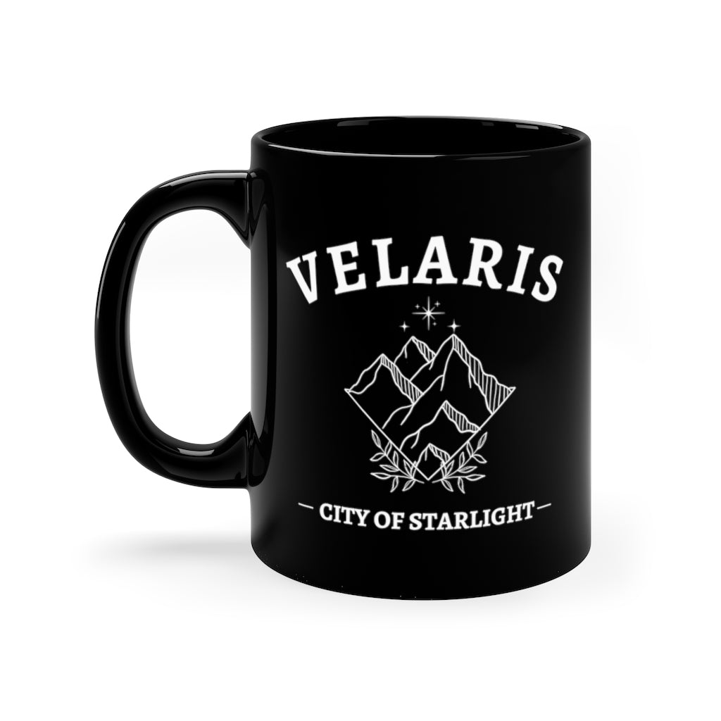 Velaris ACOTAR Black Mug