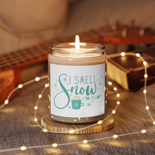 I Smell Snow Scented Candle, 9oz