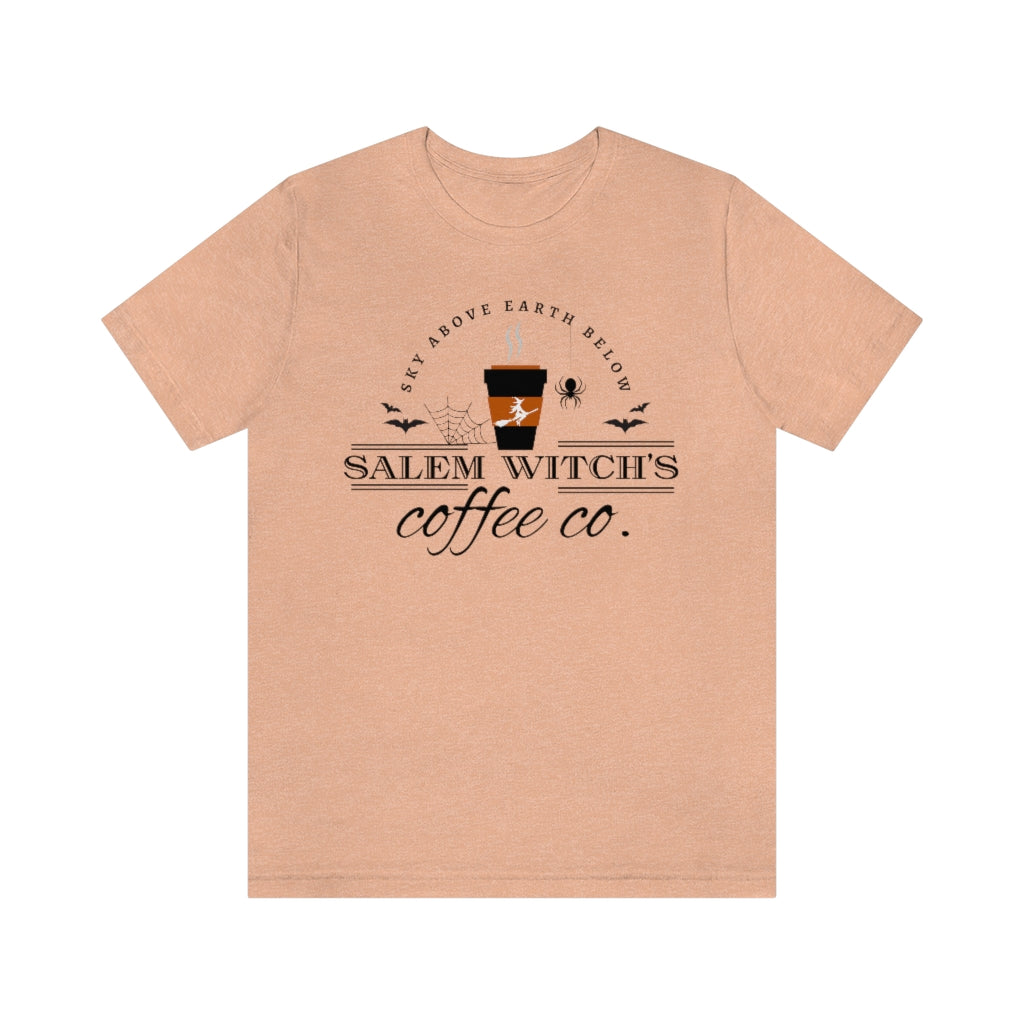 Salem Witch Coffee Short Sleeve Tee