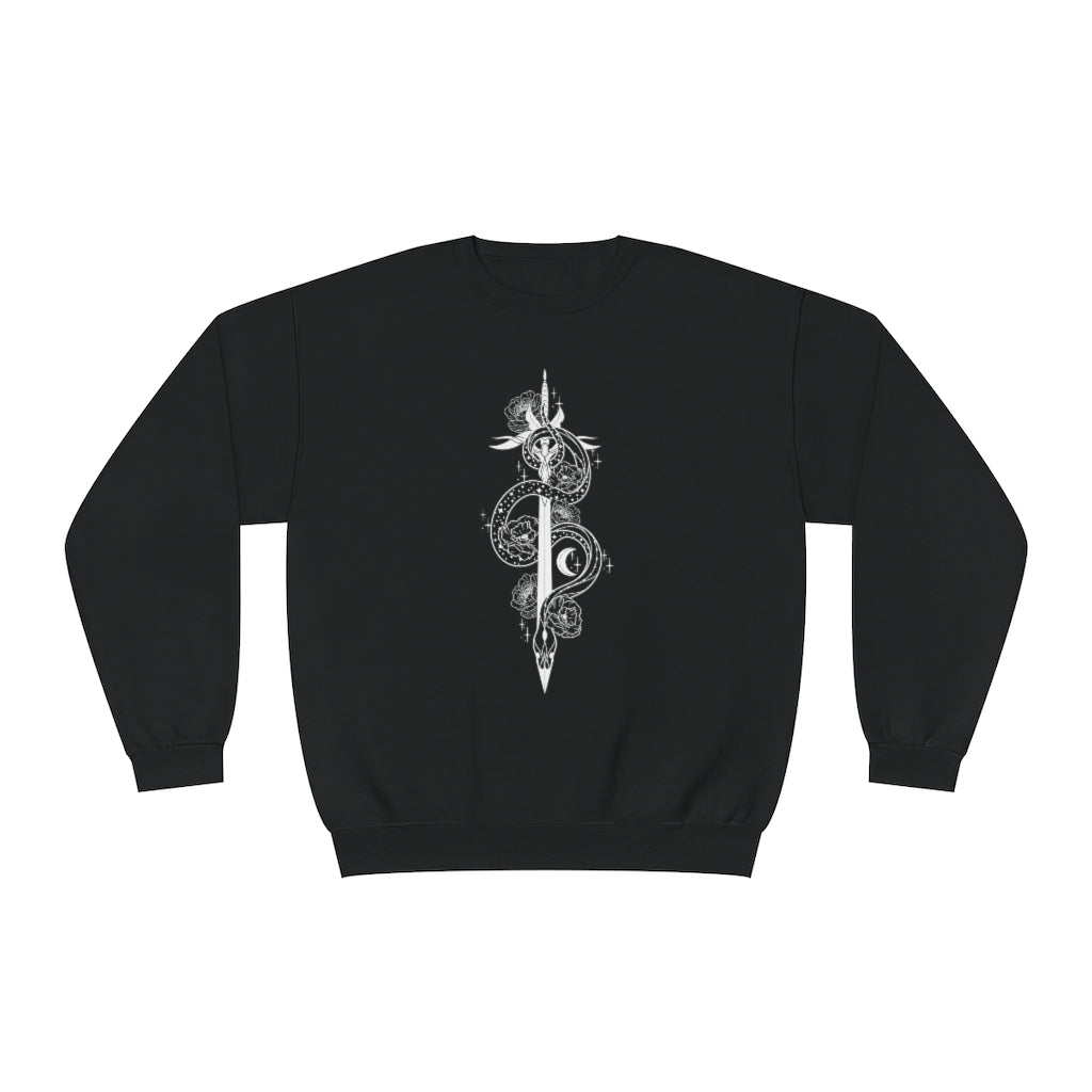 Serpent Sword Crewneck Sweatshirt