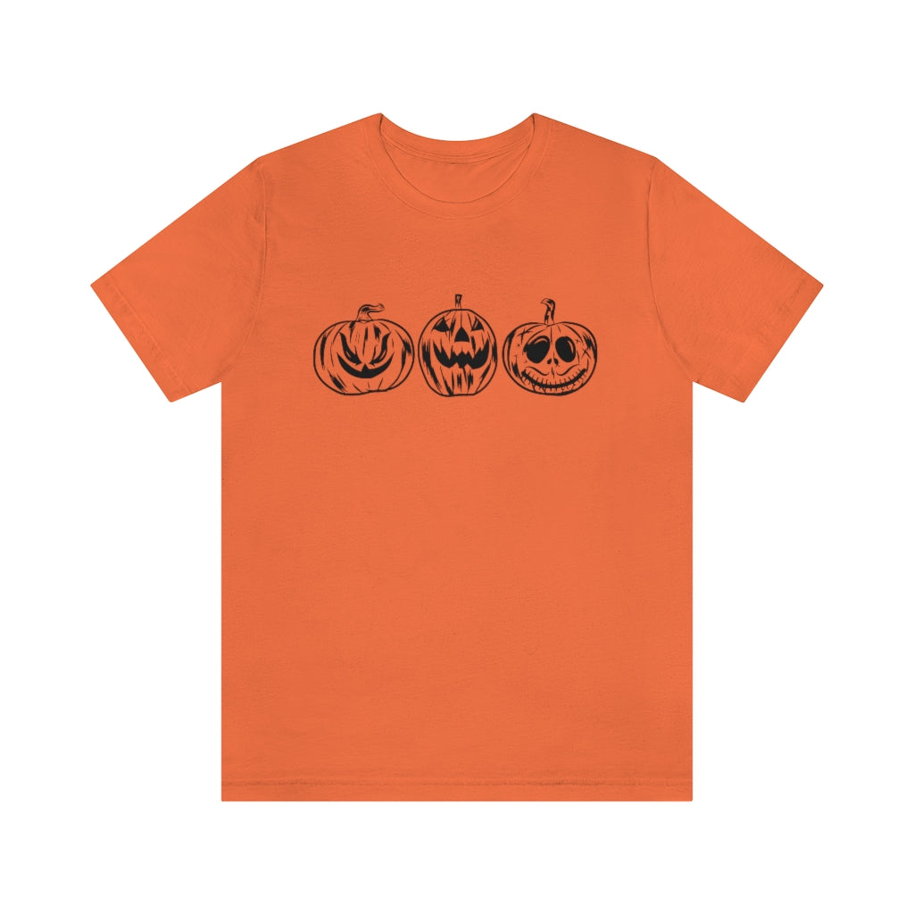 Pumpkin Short Sleeve Tee