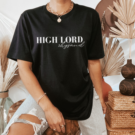 High Lord Rhysand Short Sleeve Tee