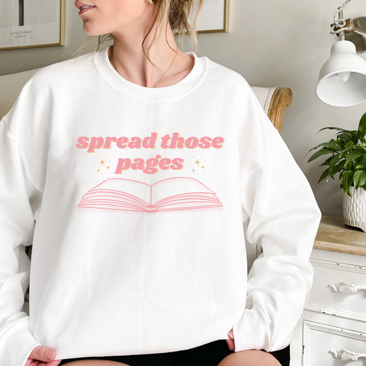 Spread Those Pages Crewneck Sweatshirt