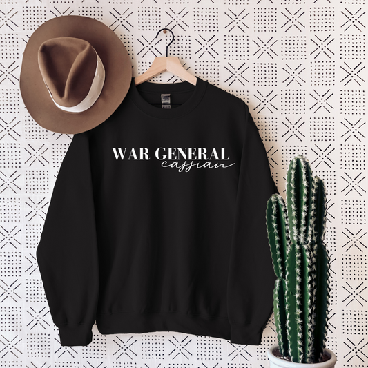 Cassian War General Crewneck Sweatshirt