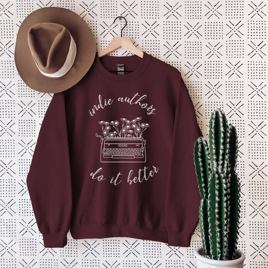 Indie Authors Crewneck Sweatshirt