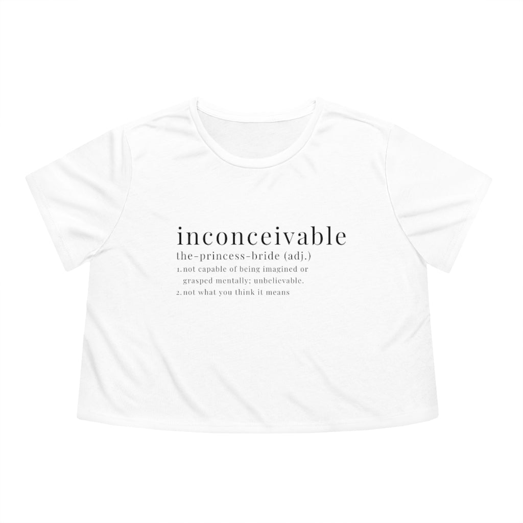 Inconceivable Cropped Tee