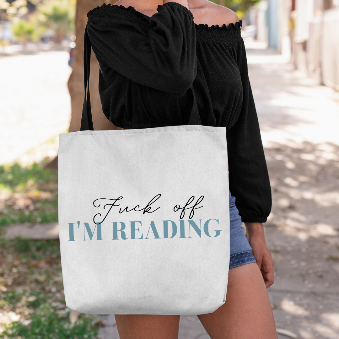 Fuck off I'm Reading Bookish Tote Bag