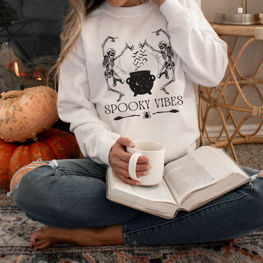 Spooky Vibes Crewneck Sweatshirt