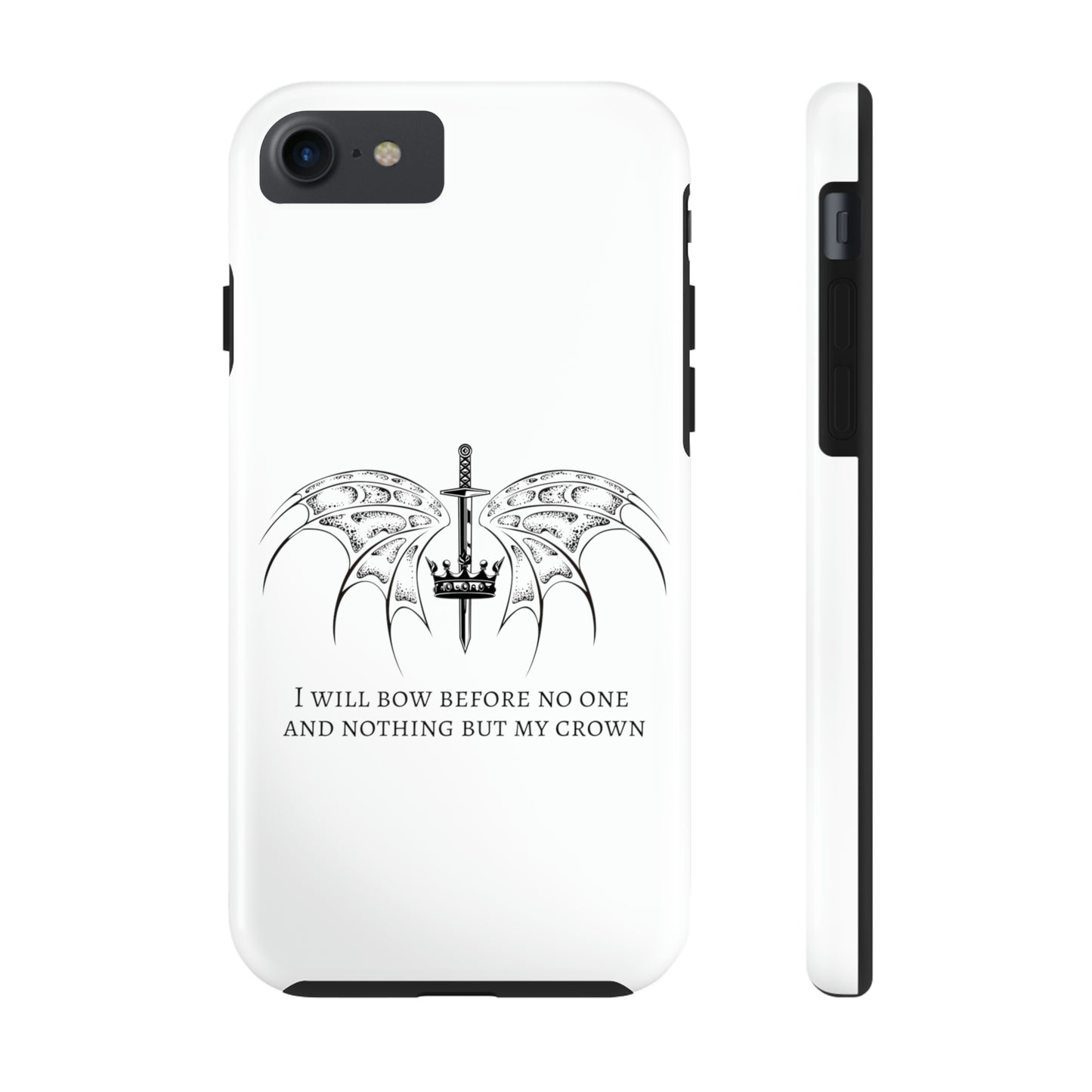 I Bow To No One Phone Case