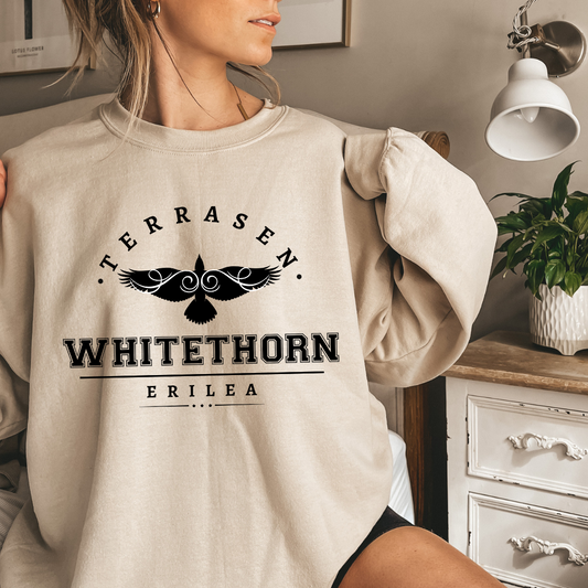 Whitethorn Throne of Glass Crewneck Sweatshirt