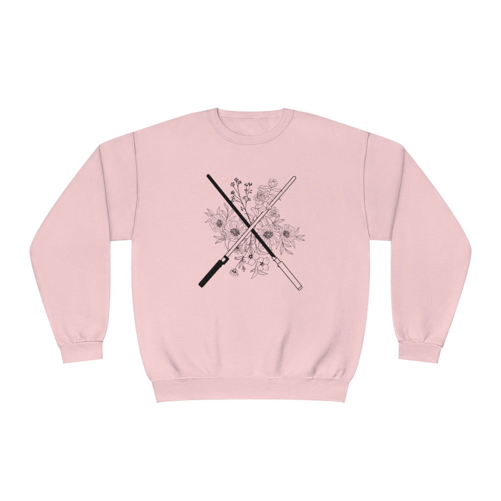 FlowerSaber Crewneck Sweatshirt